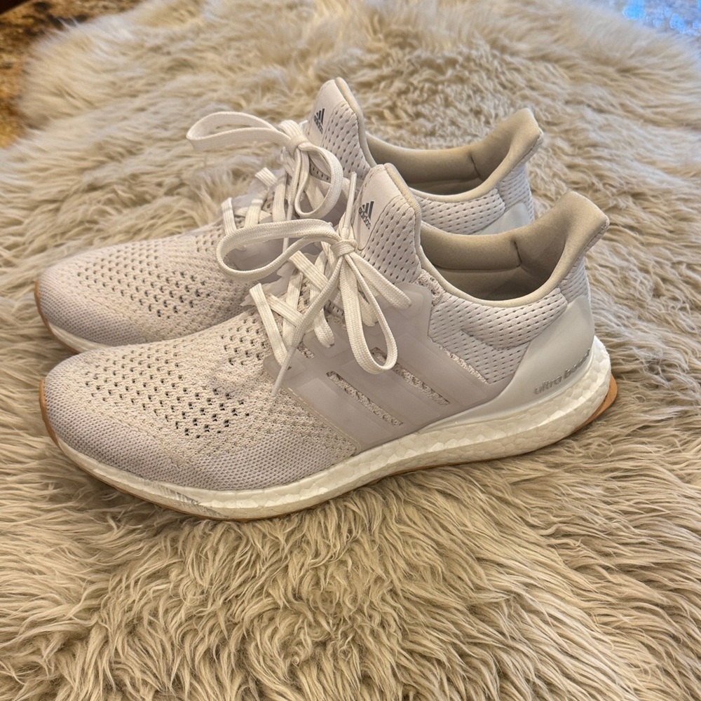 Adidas Ultraboost Women's White Athletic Running Shoes